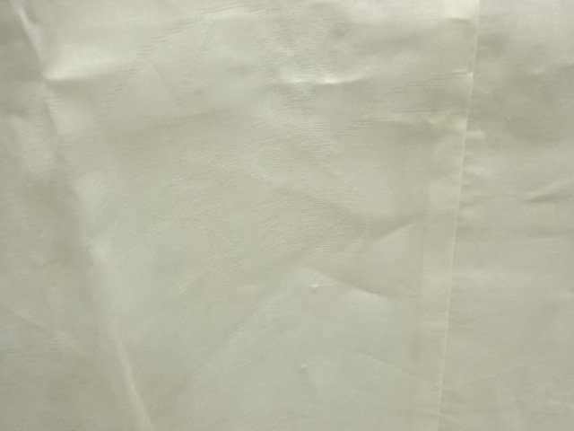  アンティーク　本麻すかし織花模様長襦袢